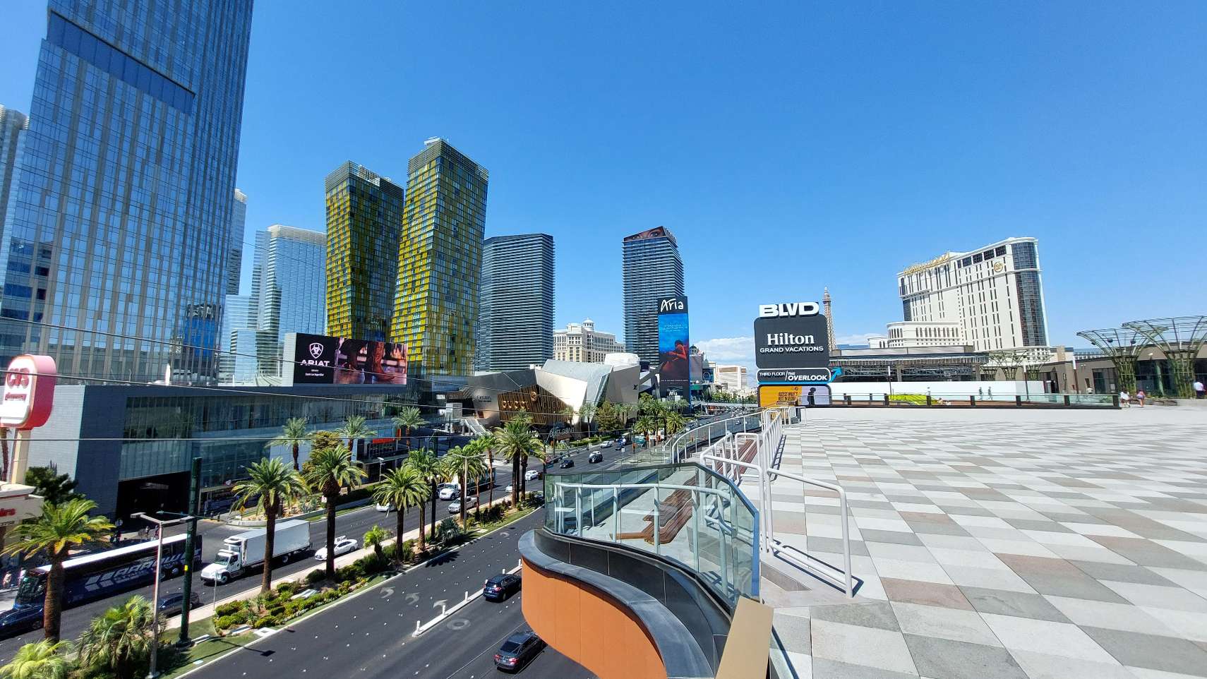 ラスベガスの新名所！BLVD Las Vegas 無料の展望台からの眺めが凄い