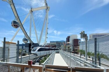 Las Vegas Monorail（モノレール）に乗ってみた！